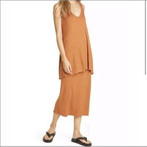 Free People Beach Ribbed Two Piece Set